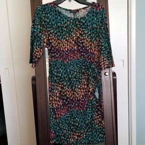 Signature by Robbie Bee Faux wrap dress